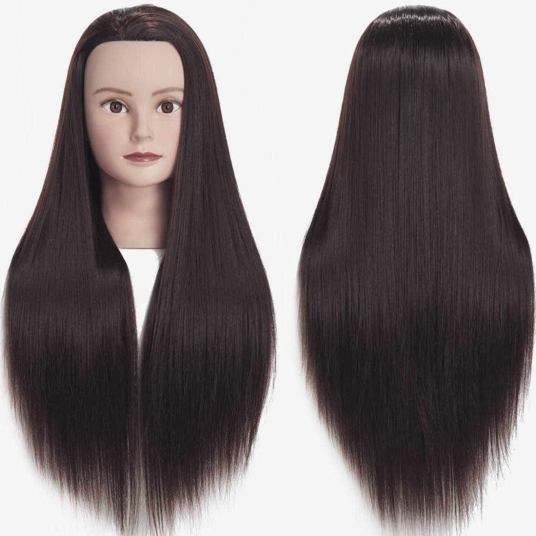 Hair extensions dolls training head