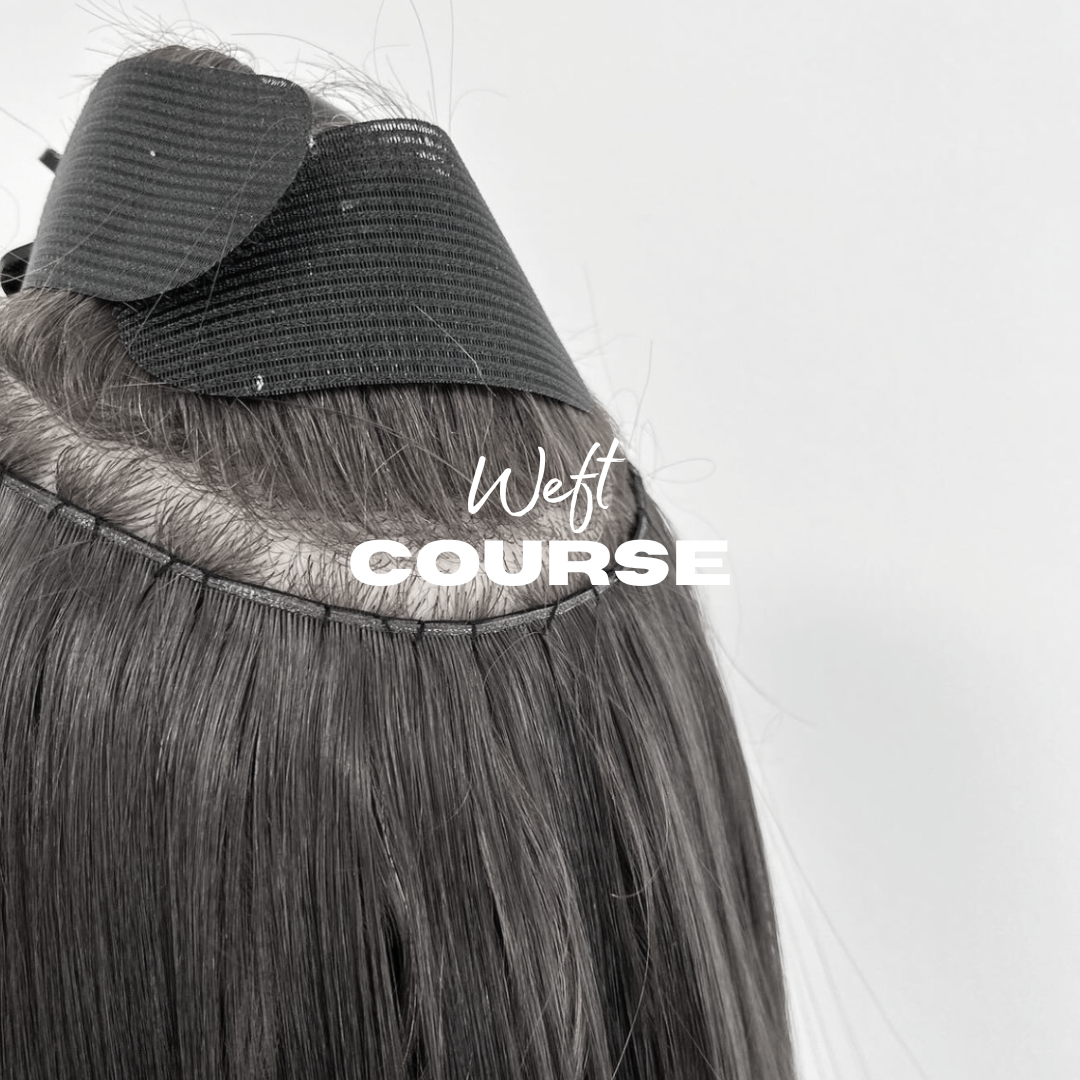 Weft hair extensions training course