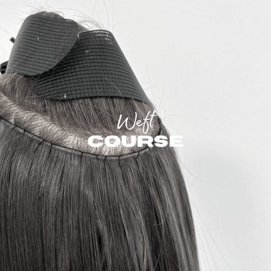 Weft hair extensions training course