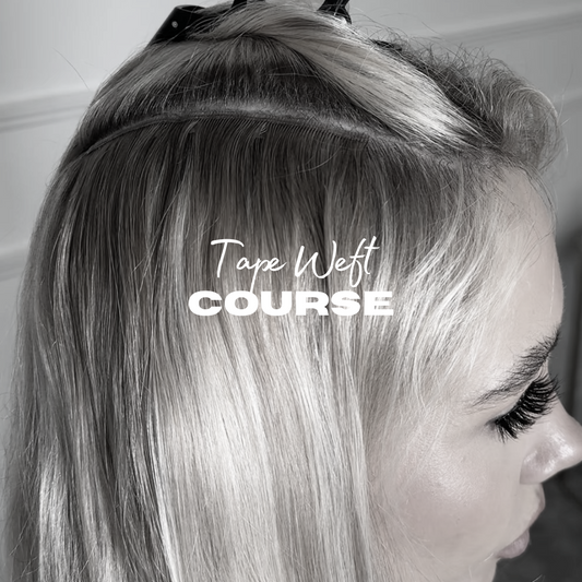 Tape Weft Hair Extensions Course